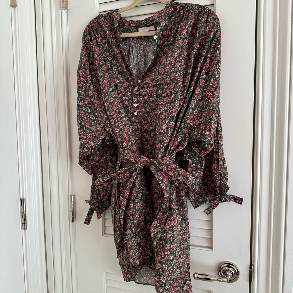 DÔEN Liberty Print Floral Mini Dress - Picture 4 of 6
